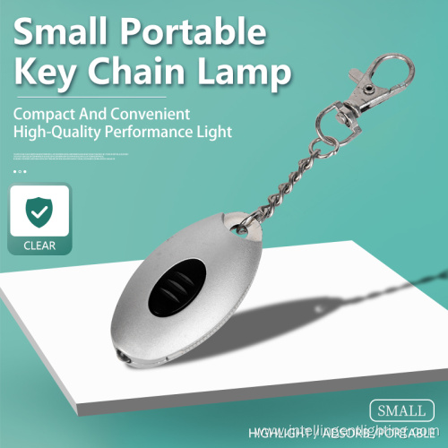 LED Small Fish Keychain Flashlight DIY Gift Flashlight